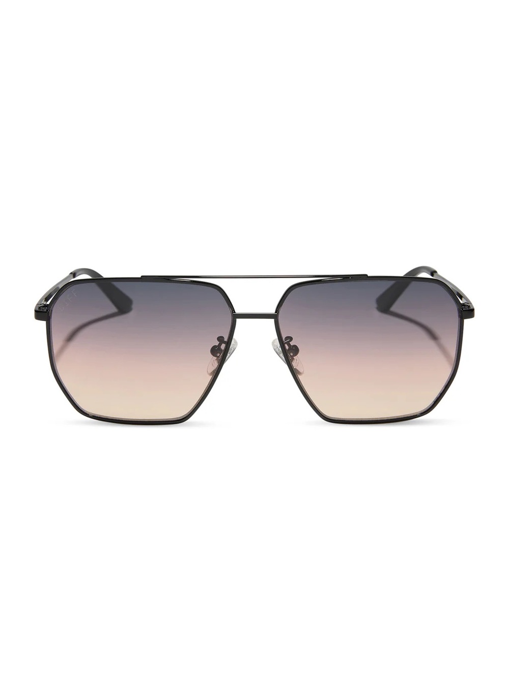 DIFF: NEVER BEEN WORNBlack Twilight Gradient Sunglasses